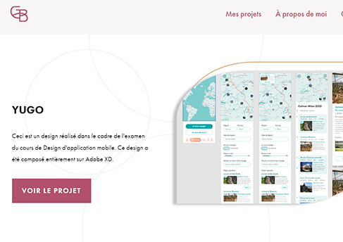 Photo du projet portfolio